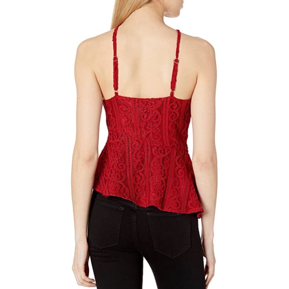 MINKPINK Flamenco Lace Halter Top NWT - Picture 2 of 4